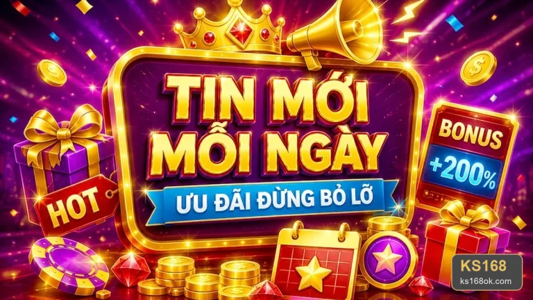 Khuyến mãi KS168: Tin mới, ưu đãi và cách kiểm tra trò chơi hợp lệ trước khi nhận thưởng – ks168ok.com