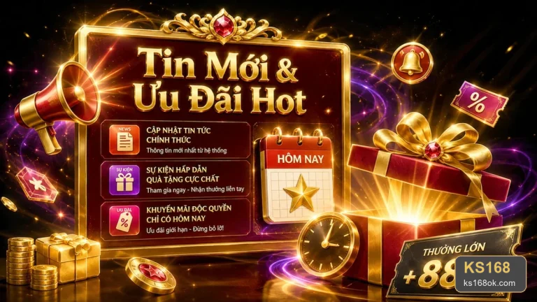 KS168 khuyến mãi người mới: soi ưu đãi qua tiêu chí minh bạch điều kiện nhận thưởng – ks168ok.com
