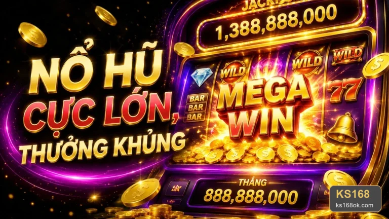 Đọc giao diện KS168 khi nổ hũ, slot và jackpot: Kinh nghiệm soi lịch sử cược và thông báo hệ thống – ks168ok.com